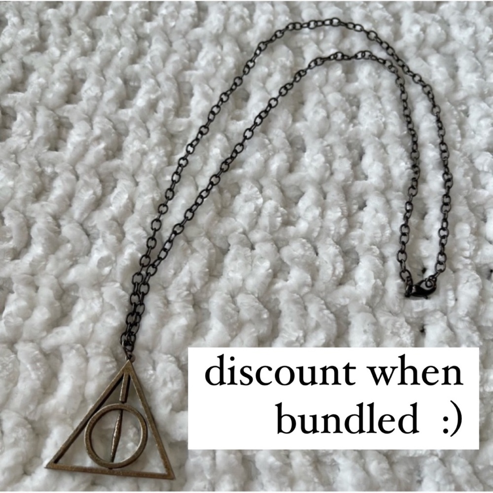 Deathly Hallows Harry Potter Pendant Necklace